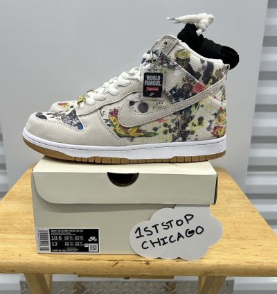 Nike Sb Dunk High Supreme Rammellzee Size 10 5 Fw23 New