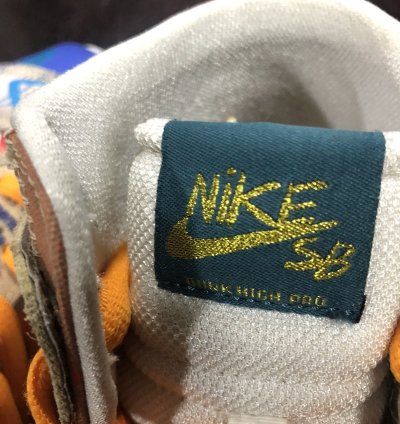 Nike Sb Dunk High Thomas Campbell What The Dunk