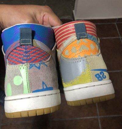 Nike Sb Dunk High Thomas Campbell What The Dunk