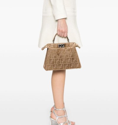 Fendi Small Peekaboo Iseeu Tote Bag