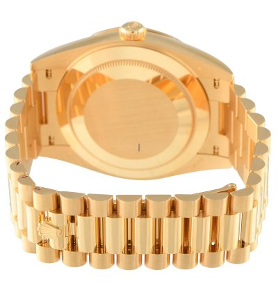 Rolex Day-date 40 White Mother-of-pearl Diamond Dial Yellow Gold President Watch 228348rbr