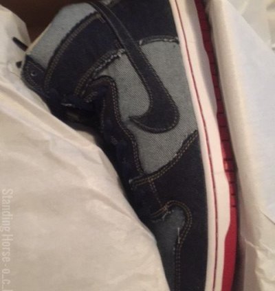 Nike Sb Dunk High Trd Qs Reese Forbes Denim