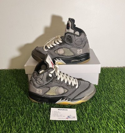 Jordan 5 Off White Muslin Size 7 5