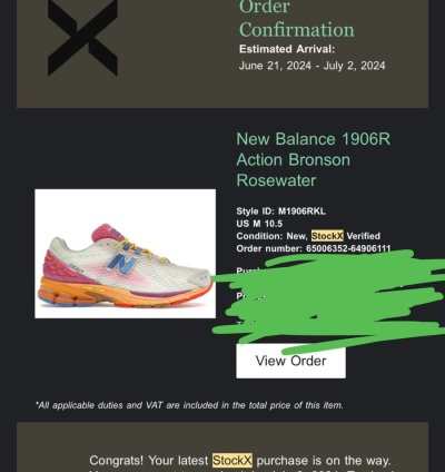 Action Bronson Rosewater 1906r New Balance