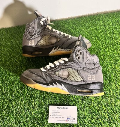 Jordan 5 Off White Muslin Size 7 5