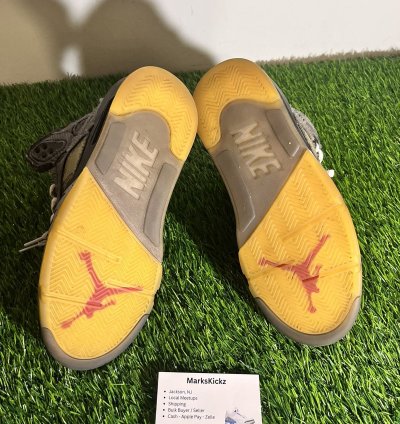 Jordan 5 Off White Muslin Size 7 5