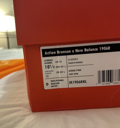 Action Bronson Rosewater 1906r New Balance