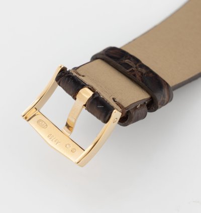 Patek Philippe Perpetual Calendar 5040j In 18k Yellow Gold Tonneau Case With Box And Papers