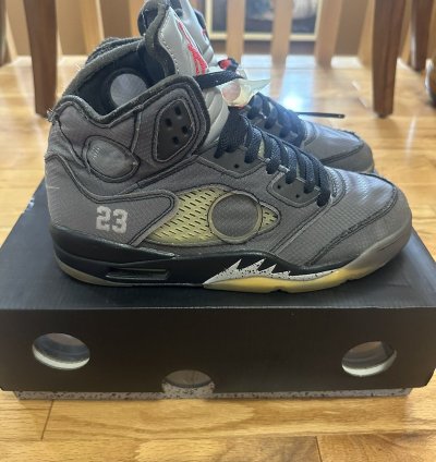 Jordan 5 Off White Muslin Size 9m
