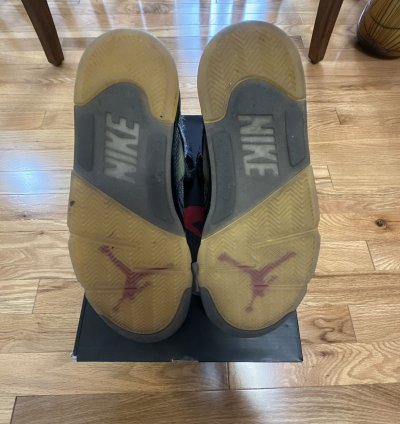 Jordan 5 Off White Muslin Size 9m