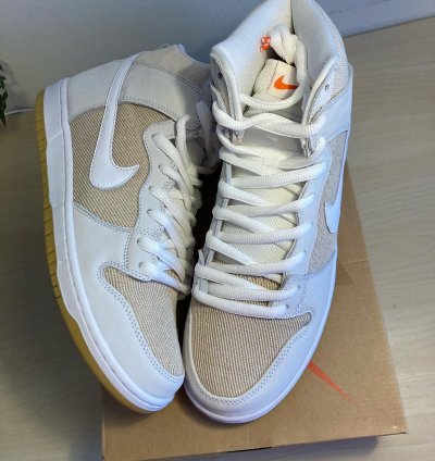Nike Sb Dunk High Unbleached Natural
