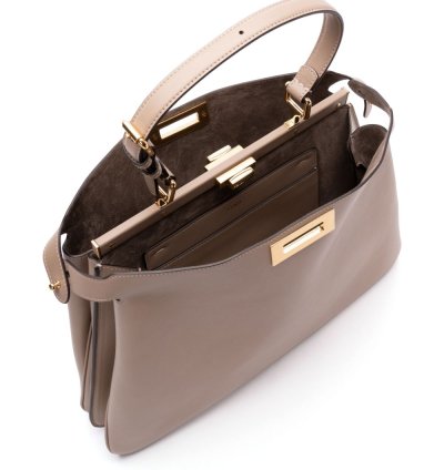 Fendi Large Peekaboo Soft Tote Bag