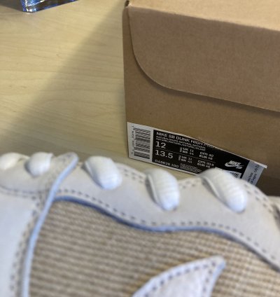 Nike Sb Dunk High Unbleached Natural