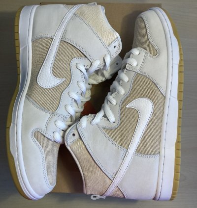 Nike Sb Dunk High Unbleached Natural