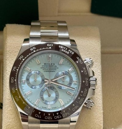 Rolex Daytona Platinum Diamonds