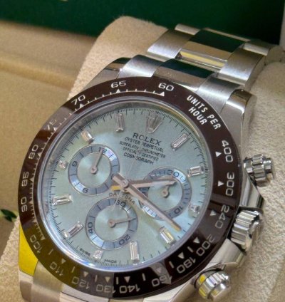 Rolex Daytona Platinum Diamonds
