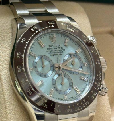 Rolex Daytona Platinum Diamonds