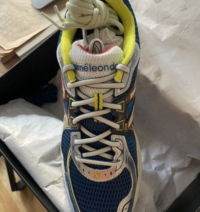 Aim Leon Dore 860v2 Blue Yellow