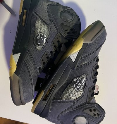 Jordan 5 Off White Muslins