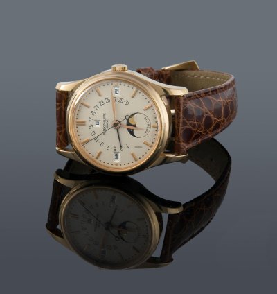 Patek Philippe Perpetual Calendar 5050r-pink Gold Retrograde Perpetual Calendar-full Set-never Polish