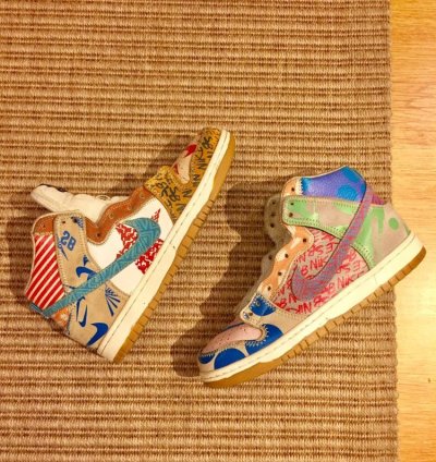Nike Sb Dunk High What The Thomas Campbell