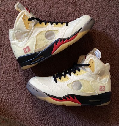 Jordan 5 Off White Sail