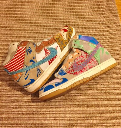 Nike Sb Dunk High What The Thomas Campbell
