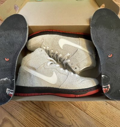 Nike Sb Dunk High Wolf In Sheep Clothing