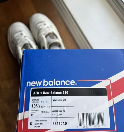 Aim Leon Dore Ald New Balance 550 Olive