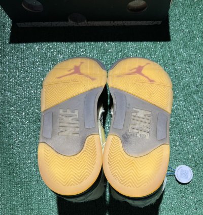 Jordan 5 Off White Sail Size 13