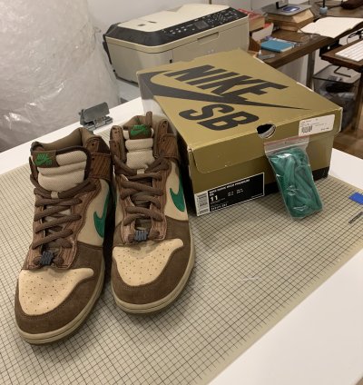 Nike Sb Dunk High Wood Deck
