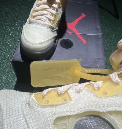 Jordan 5 Off White Sail Size 9