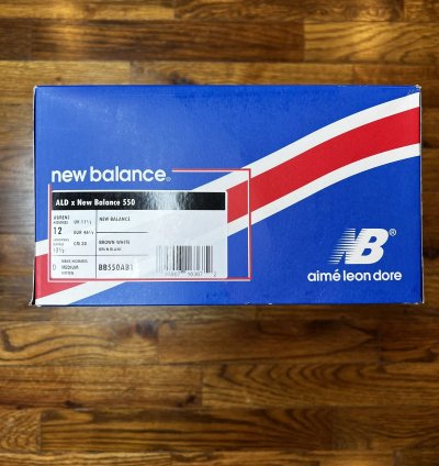 Aim Leon Dore New Balance 550 Brown
