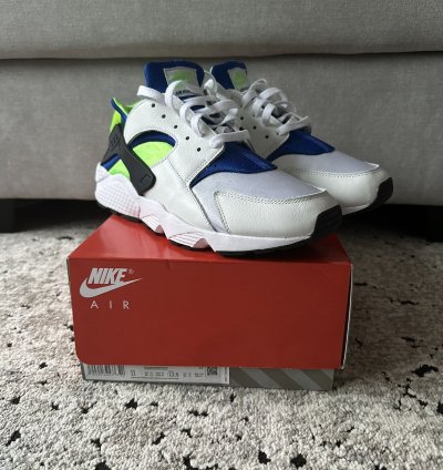 2021 Nike Air Huarache Run Scream Green