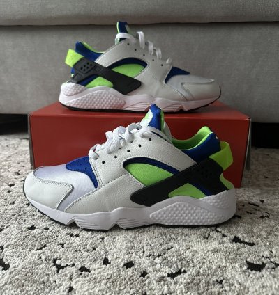 2021 Nike Air Huarache Run Scream Green