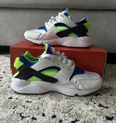 2021 Nike Air Huarache Run Scream Green