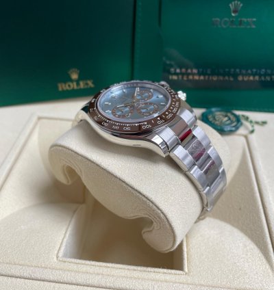 Rolex Daytona Platinum Ice Blue Dial Chronograph 116506