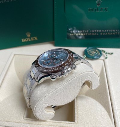 Rolex Daytona Platinum Ice Blue Dial Chronograph 116506