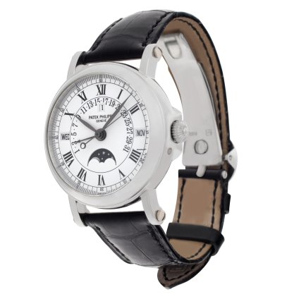 Patek Philippe Perpetual Calendar 5059p Platinum 36mm Watch
