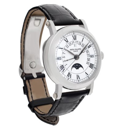 Patek Philippe Perpetual Calendar 5059p Platinum 36mm Watch
