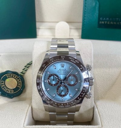 Rolex Daytona Platinum Ice Blue Dial Unworn 2023