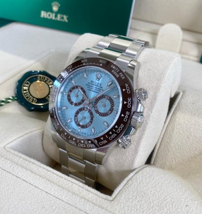 Rolex Daytona Platinum Ice Blue Dial Unworn 2023