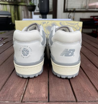 Aim Leon Dore New Balance 550 Silver