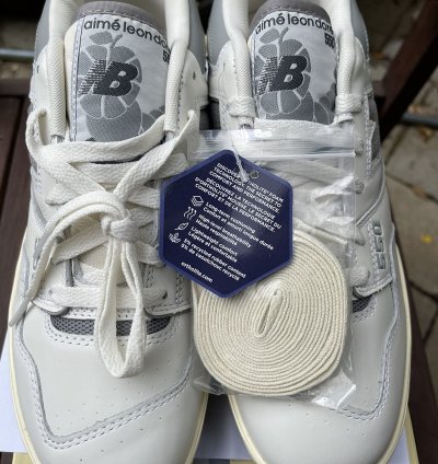 Aim Leon Dore New Balance 550 Silver