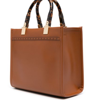 Fendi Small Sunshine Leather Tote Bag