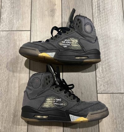 Jordan 5 Off White Size 8