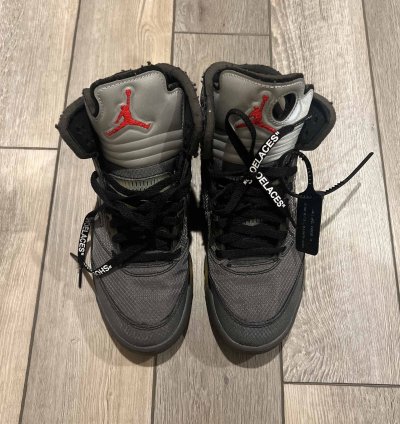 Jordan 5 Off White Size 8