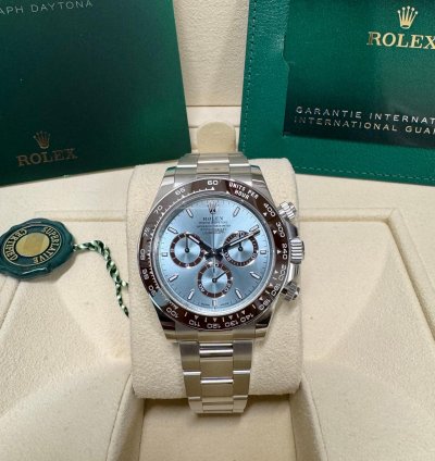 Rolex Daytona Platinum Ice Blue Dial Unworn 2024