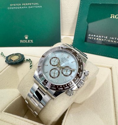 Rolex Daytona Platinum Ice Blue Dial Unworn 2024