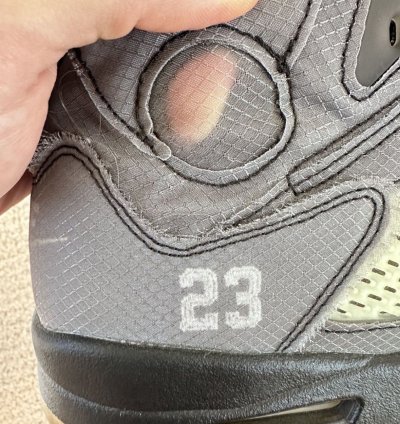 Jordan 5 Off-white Muslin